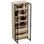 Шкаф с встроенными ящиками с подсветкой R215.2