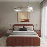 Кровать двуспальная мягкая МАЛЬТА с подъемным механизмом, 140x200