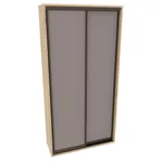 Шкаф-купе ХG120.45-1, профиль INTEGRO, фасад МДФ