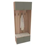 Ниша с крючками с мягким сидением L420 L/R