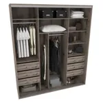 Шкаф-купе ХG210.60-3, профиль INTEGRO, фасад МДФ