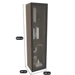 Шкаф навесной со стеклом R331.2