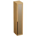 Шкаф 1 дверный узкий, фасады натуральный ротанг L220.60-1