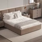 Кровать двуспальная мягкая ВЕРСАЛ с подъемным механизмом, 140x200