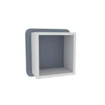 Полка навесная с панелью МДФ P100