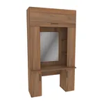 Стол туалетный с секцией и зеркалом L404.44