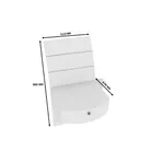 Тумба прикроватная P702 к кровати P140-180