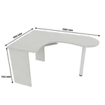 Стол компьютерный угловой P714 L/R