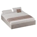 Мягкая кровать-подиум с коробом для хранения, 200x200
