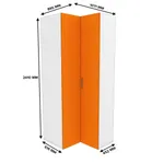 Шкаф угловой L207 L/R