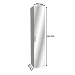 Шкаф 1 дверный узкий с зеркалом LG-220.44-1Z