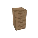 Комод узкий 4 ящика C-704