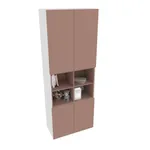 Шкаф книжный с нишей L216