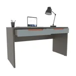 Cтол письменный прямой, фасады в эмали LE718