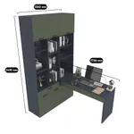 Ниша с рабочей зоной L425 L/R