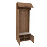 Секция с вешалкой и полками L409 L/R