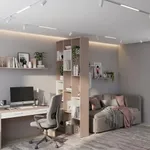 Стеллаж перегородка со вставками L238