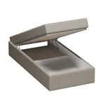 Мягкая кровать-подиум с коробом для хранения, 90x200