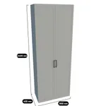 Шкаф двухдверный А210.44-1