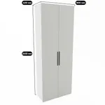 Шкаф двустворчатый L210.40-4