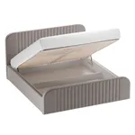 Кровать двуспальная мягкая МАЛЬТА с подъемным механизмом, 160x200