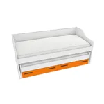 Кровать с выдвижным спальным местом L910, 90x200