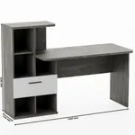 Рабочий стол со встроенным стеллажом HOF421