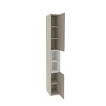 Шкаф книжный с нишей узкий L226.300
