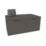 Тумба для обуви с 2 дверьми L460-1.60