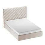 Кровать двуспальная мягкая САРА  с подъемным механизмом, 140x200