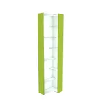 Стеллаж завершающий угловой разносторонний  с подсветкой L230.60 L/R