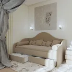  Мягкая кровать-диван с ящиками ФАБИО, 90х190