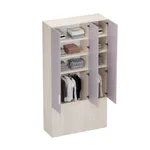 Шкаф двухдверный с фальш-панелью L212.4-120