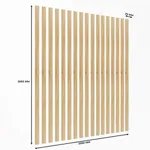 Рейка декоративная 17 штук L002