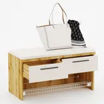 Тумба с 2 ящ. и полкой для обуви L-462