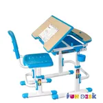 Комплект парта + стул трансформеры Sorriso Blue + лампа + подставка