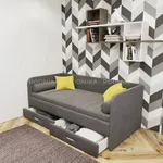 Мягкая кровать-диван ЛИОН LIO-1900