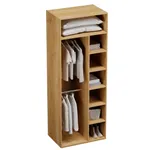 Шкаф двустворчатый, фасады натуральный ротанг  L210.60-4