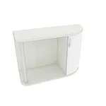 Туалетный столик с радиусным фасадом P700.50 L/R