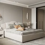 Кровать двуспальная мягкая СЕЛЕНА с подъемным механизмом, 160x200