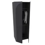 Шкаф 2 дверный, фрезерованные фасады в эмали LE210.60-1