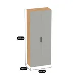 Шкаф двустворчатый L210.44-1