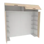 Ниша для кровати с секциями L407.60