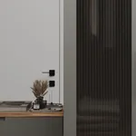 Лацио прихожая фрезерованные фасады в эмали 34