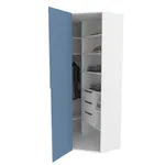 Шкаф угловой, фасады в эмали LE209.44 L/R