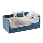 Мягкая кровать-диван ЛИОН LIO-1900