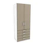 Шкаф двухдверный ,4 ящика E204