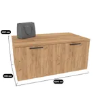 Тумба для обуви с 2 дверьми L460-1.60