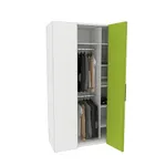 Шкаф со складными дверьми и фальш панелью L206 L/R