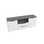 Тумба напольная с подсветкой, фасады в эмали LE504